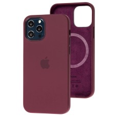 Чохол для iPhone 12 Pro Max Silicone case with MagSafe and Splash Screen kumquat