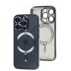 Чохол для iPhone 14 Pro Fibra Chrome MagSafe sierra blue