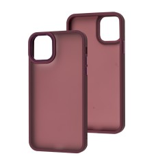 Чохол для iPhone 11 Pro Max Metal Bezel фуксія