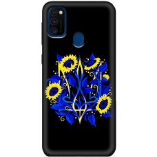 Чохол для Samsung Galaxy M21 / M30s MixCase патріотичні герб соняшники