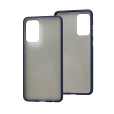 Чохол для Samsung Galaxy A72 LikGus Maxshield синій
