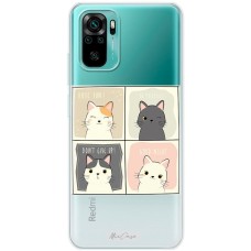 Чохол для Xiaomi Redmi Note 10 / 10s Mixcase тварини дизайн 28