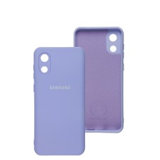 Чохол для Samsung Galaxy A03 Core (A032) Silicone Full camera dasheen