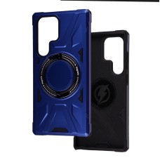 Чохол для Samsung Galaxy S23 Ultra WAVE Iron Grip MagSafe blue