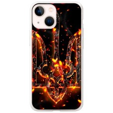 Чохол для iPhone 13 mini MixCase патріотичні розпечені герб