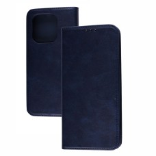 Чохол книжка для Xiaomi Redmi Note 13 4G Black magnet синій