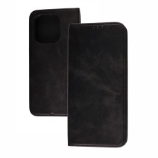 Чохол книжка для Xiaomi Redmi Note 13 4G Black magnet чорний
