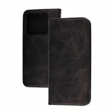 Чохол книжка для Xiaomi Redmi Note 13 Pro 5G / Poco X6 Black magnet чорний