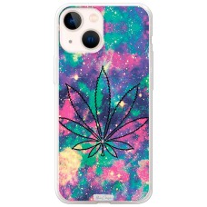 Чохол для iPhone 13 MixCase трава лист на кольоровому.