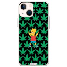 Чохол для iPhone 13 MixCase трава листя Сімпсон