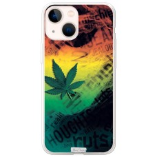 Чохол для iPhone 13 MixCase трава листя дим