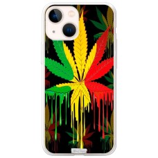Чохол для iPhone 13 MixCase трава листя у квітах