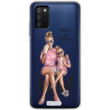 Чохол для Samsung Galaxy A03s (A037) MixCase дівчина mama of drama