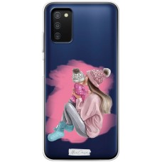 Чохол для Samsung Galaxy A03s (A037) MixCase сім'я затишку
