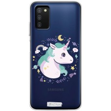 Чохол для Samsung Galaxy A03s (A037) MixCase тварини єдиноріг