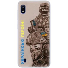 Чохол для Samsung Galaxy A10 (A105) MixCase патріотичні українські герої