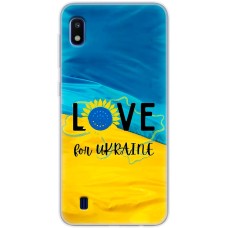 Чохол для Samsung Galaxy A10 (A105) MixCase патріотичні love Ukraine