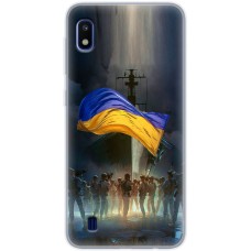 Чохол для Samsung Galaxy A10 (A105) MixCase патріотичні палити ворога