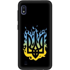 Чохол для Samsung Galaxy A10 (A105) MixCase патріотичні візерунок із гербом