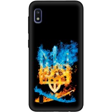 Чохол для Samsung Galaxy A10 (A105) MixCase патріотичні герб та шабля
