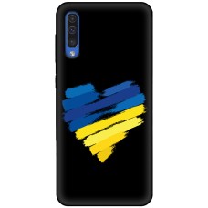 Чохол для Samsung Galaxy A30S (A307) / A50 (A505) MixCase патріотичний "серце"