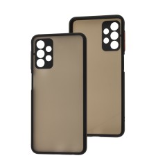 Чохол для Samsung Galaxy A32 (A326) 5G LikGus Totu camera protect чорний / червоний