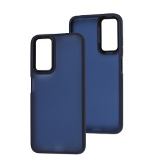 Чохол для Xiaomi Redmi Note 11 / 11s Lyon Frosted navy blue