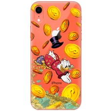 Чохол для iPhone Xr MixCase гроші скрудж макдак у золоті