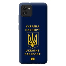 Чохол для Samsung Galaxy A03 (A035) Mixcase паспорт свободи