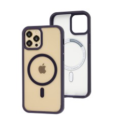 Чохол для iPhone 12 / 12 Pro MagSafe Spigen deep purple
