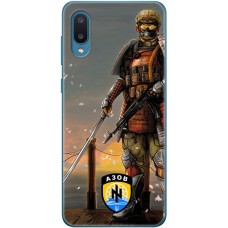 Чохол для Samsung Galaxy A02 (A022) MixCase патріотичні військовий самурай