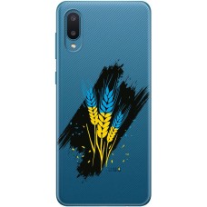 Чохол для Samsung Galaxy A02 (A022) MixCase патріотичні військовий пшениця