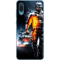 Чохол для Samsung Galaxy A02 (A022) MixCase патріотичні військовий кіборги