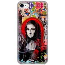 Чохол для iPhone 7 / 8 / SE 20 MixCase графіті Мона Ліза
