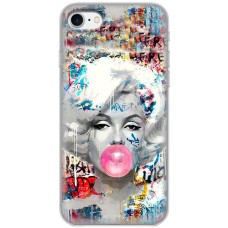 Чохол для iPhone 7 / 8 / SE 20 MixCase графіті Мерилін Монро