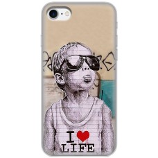 Чохол для iPhone 7 / 8 / SE 20 MixCase графіті I love life