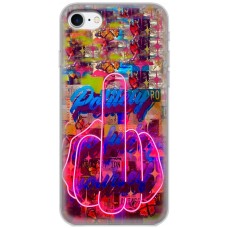 Чохол для iPhone 7 / 8 / SE 20 MixCase графіті pink hand