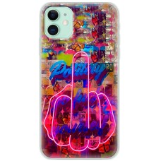 Чохол для iPhone 12 MixCase графіті pink hand