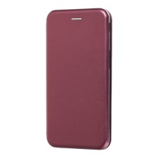 Чохол книжка Premium для Samsung Galaxy J6+ 2018 (J610) бордовий
