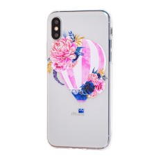 Чохол силіконовий для iPhone X / Xs повітряна куля