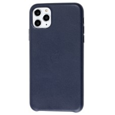 Чохол для iPhone 11 Pro Max Leather classic "blue cobalt"