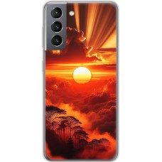 Чохол для Samsung Galaxy S21 (G991) MixCase різні закат