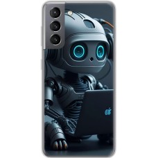 Чохол для Samsung Galaxy S21 (G991) MixCase різні маленький робот