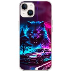 Чохол для iPhone 15 Plus MixCase машини неонова bmw