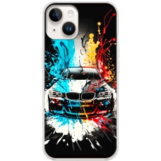 Чохол для iPhone 15 Plus MixCase машини mix color bmw