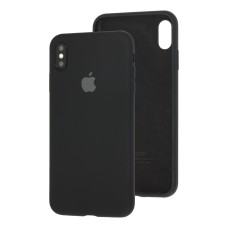 Чохол для iPhone X / Xs Silicone Full чорний