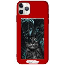 Чохол для iPhone 11 Pro Max Mixcase red дизайн 17
