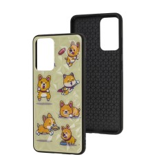 Чохол для Samsung Galaxy A32 (A325) Wave Majesty funny corgi / pink sand
