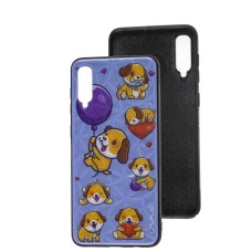 Чохол для Samsung Galaxy A50/A50s/A30s Wave Majesty happy dog/light purple