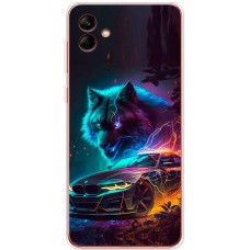 Чохол для Samsung Galaxy A04e (A042) MixCase машини bmw вовк